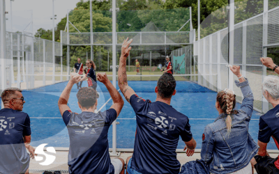Communication au lancement d’un club de padel
