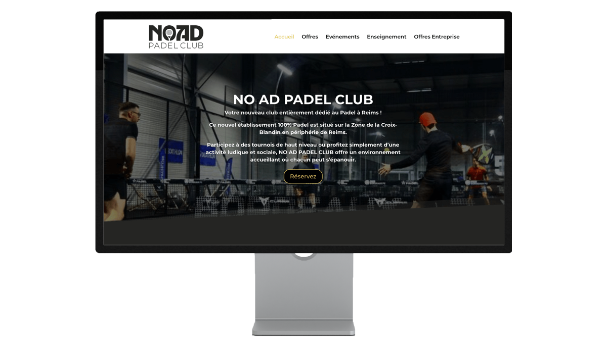 Site Internet Club de Sports