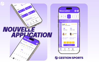 Nouvelle application Gestion Sports pour les clubs connectés